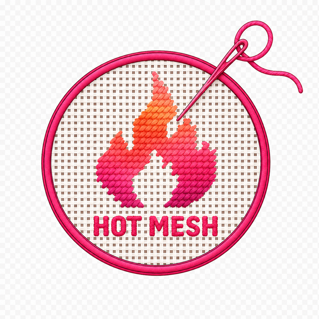 Hot Mesh Canvas and Needlepoint